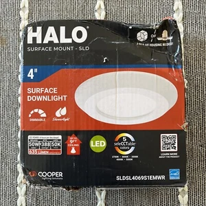 Halo BLD406930WHR BLD4 Series Soft White 4 LED Canless Recessed Downlight 8 W - Picture 1 of 3