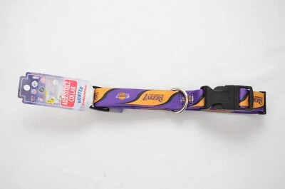 Hunter Collectibles Los Angeles Lakers Adjustable Collar Multiple Sizes NWT - Image 1 of 2