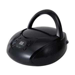 Portable Boombox CD Player AM/FM Stereo Radio Music Display Aux-in AC - Picture 1 of 10