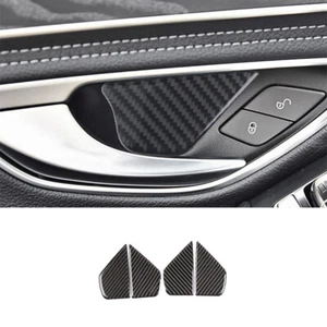 Real Carbon Fiber Interior Door Bowl Cover Trim For Mercedes-Benz GLC 2016-2020 - Imagen 1 de 9