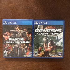 Dead Rising 4: Frank's Big Package And Genesis Alpha One Lot Of 2 PS4 Sony