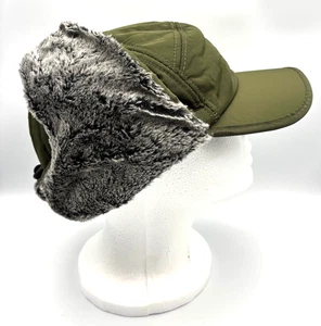 SUPPLEX Trapper Style Wintermütze Mütze ONE SIZE verstellbarer Riemen Ohr Kunstfell - Bild 1 von 7