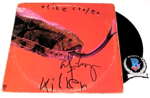 ALICE COOPER SIGNIERT "KILLER" ALBUM VINYL SCHALLPLATTE BECKETT COA AUTOGRAMM SHOCK ROCK - Bild 1 von 4