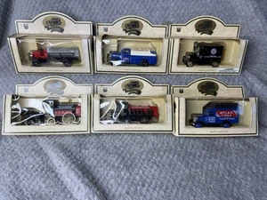 Vintage Chevron Standard Oil Lledo Model Diecast Cars Lot Of 6 Made In England - Picture 1 of 8