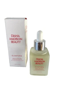 Diana Madison Beauty Glowtopia Kaktusfeigenkern-Gesichtsöl 1,2 Oz. Volle Größe Neu - Bild 1 von 8