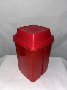 Tupperware Pick A Deli groß 8 Tassen quadratisch Einlegebehälter Sieb rosa - Bild 1 von 7