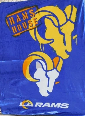 NORTHWEST Los Angeles Rams 60" X 80" RAMS HOUSE NFL Throw Blanket