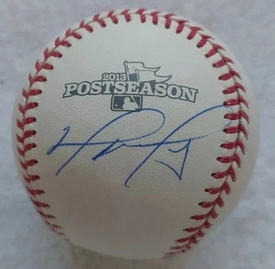 David Ortiz  Signed 2013 PostSeason Baseball JSA Boston Red Sox - Image 1 of 3