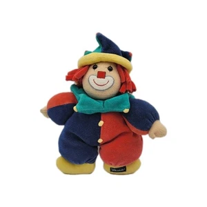 Sterntaler Clown Harlekin Rassel Bunt Stoff Puppe Vintage  - Bild 1 von 6