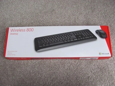 Brand New Microsoft Wireless Desktop 800 Keyboard and Mouse (2LF-00001) - Image 1 of 4