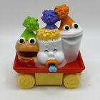 McDonald's 1994 Birthday Train Happy Meal Toy Car Shake Burger Fries - Loose
