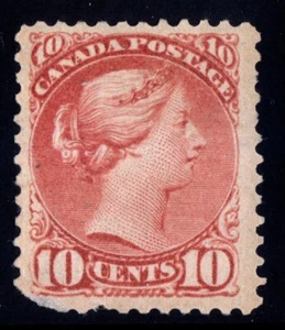 #45 Small Queen 10c Canada mint no gum well centered - Picture 1 of 2