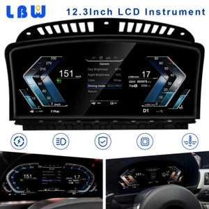 Para BMW Serie 7 E65/E66 2004-2008 12.3" LCD Digital Cluster Instrumento Reemplazo - Imagen 1 de 12