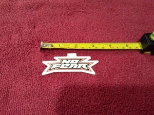 NO FEAR Sticker 3" Vintage NOS Skate Surf Snow - Bild 1 von 1