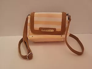 Kim Rogers Crossbody Purse, 3 Zipper, Pocket On Front - Picture 1 of 5