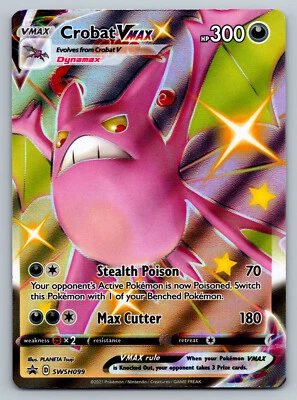 Crobat VMAX - SWSH099 SWSH: Sword & Shield Promo Cards SWSH099 / Promo NM - Image 1 of 2