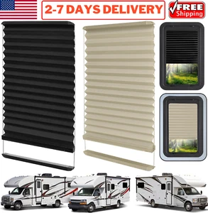 For RV Lippert Prepped Entry Door Window Shades Motorhome Blinds Camper Pleated - Picture 1 of 26