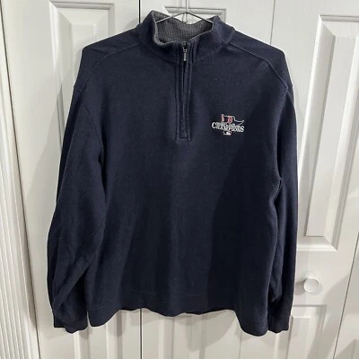 Cutter and Buck MLB Red Sox World Series 2013 Quarter Zip Sweater - Image 1 of 4