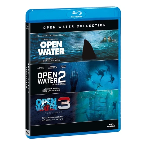 EAGLE PICTURES OPEN WATER La Trilogia 1-2-3 (Box 3 Blu-ray)