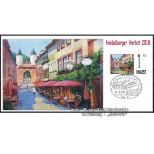 BRIEFMARKE INDIV. "Heidelberger Herbst 2018" Heidelberg, Maximumkarte, C.Martine - Bild 1 von 2