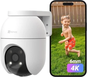 4K No Monthly Fee Security Camera Outdoor, Support 512 GB SD Card, Colour Night - Picture 1 of 10