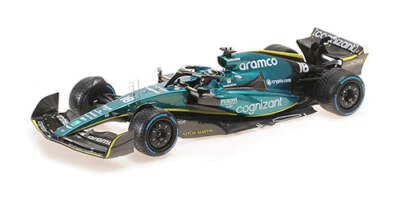 Lance Stroll 1:18 2022 -- GP de Mónaco -- Aston Martin AMR22 -- Minichamps F1 Foto 1 de 4