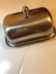 Aluminium Butterdose mit 2 Stäben - Bild 1 von 3