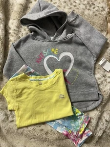 Girls RBX 3 Piece Hoodie T-shirt Leggings AWESOME ME Sz SMALL -4  NEW  - Picture 1 of 3