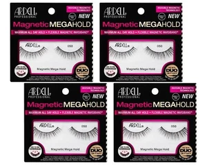 Ardell Professional False Eyelashes Beauty Magnetic Mega Hold 050 4pack Combo - Picture 1 of 1