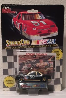 1991 RACING CHAMPIONS 1/64TH  #59  ROBERT PRESSLEY  ALLIANCE  - NIP          - Image 1 of 2