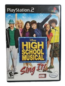 PS2 Game Only High School Musical: Sing It (PlayStation 2 -2007) w/ Manual EUC - Picture 1 of 4
