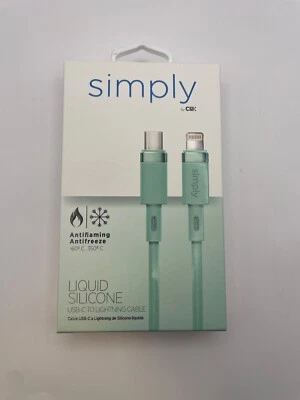 USB-C to 8 pin Cable 4ft, Quick Charging, Fast Data Sync, MFi Certified  Iphone - Image 1 of 4