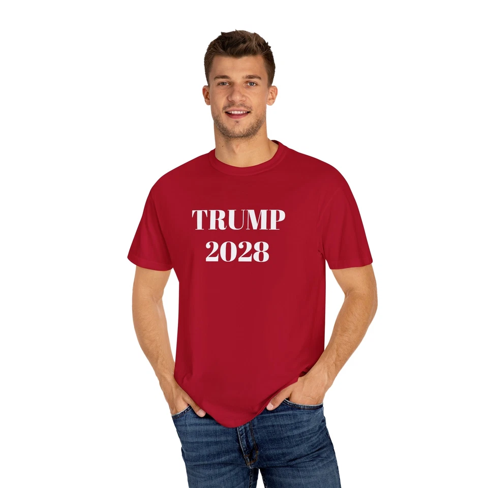 Camisa TRUMP 2028 - Listo para 3er Término - Camiseta MAGA - 45, 47 y 48º Presidente EE. UU. Foto 1 de 1