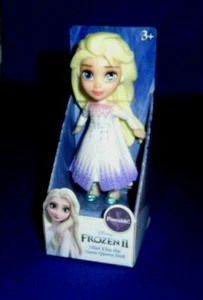 DISNEY PRINCESS COLLECTOR MINI TODDLER  POSABLE FIGURE FROZEN 2 ELSA SNOW QUEEN - Picture 1 of 3