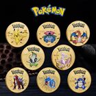 Goldfarbe Schwermetall Pokémon Münzen in Kunststoffabdeckung / Bestes Geschenk Pokémon Fans