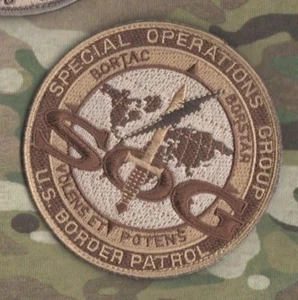 KANDAHAR FBI HRT TRAINING TDY AFGHAN BORTAC Grupo de Operaciones Especiales SOG velkrö - Imagen 1 de 12