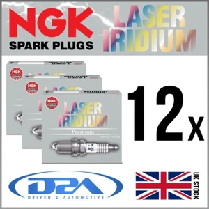 12x NGK ILKAR7Q7 (90391) Laser Iridium Spark Plugs For RENAULT CLIO CAPTUR MICRA - Picture 1 of 6