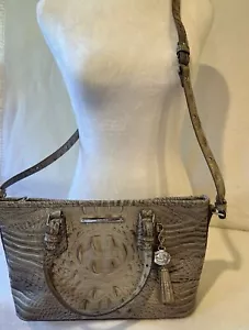 BRAHMIN HANDTASCHE DAMEN MINI ASHER KROKO-PRÄGUNG CROSSBODY DESIGNER TASCHE LUXUS - Bild 1 von 10