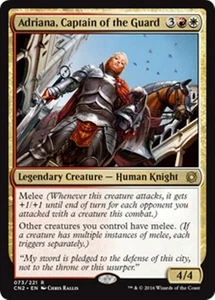 MTG - ADRIANA, CAPTAIN OF THE GUARD - Conspiracy: Take the Crown (R) - Picture 1 of 1