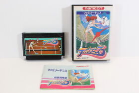 Family Tennis Boxed FC Famicom Japan Import US Seller F014B