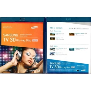 Samsung 3D TV Collection Vol. 1+2 Kpop Concert Documentary 3D Blu Ray RARE OOP - Picture 1 of 8