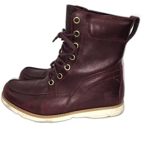 Timberland Earthkeepers Mosley Burgunderrot Schnürstiefeletten Damengröße 7,5 W - Bild 1 von 10