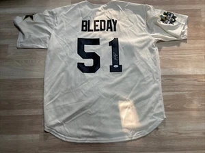 VANDERBILT JJ BLEDAY SIGNED AUTOGRAPHED JERSEY JSA WITNESS MIAMI MARLINS PROS - Picture 1 of 7