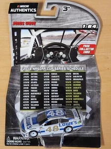2017 Bonus Wave Jimmie Johnson Lowes Darlington Throwback 1/64 NASCAR Authentics - Picture 1 of 1