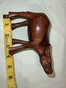 Vintage Hand Carved Wooden Water buffalo - Picture 1 of 6