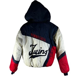 Minnesota Twins Vintage Satin Nylon Jacket Mens XL MLB No Tag Med/Lg See Detail - Picture 1 of 10