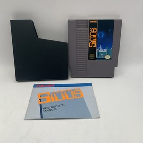 Journey to Silius For Nintendo NES W/ Manual, Game And Sleeve