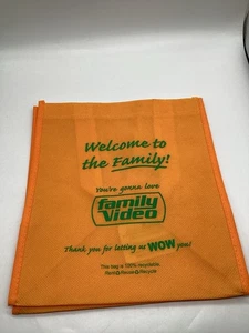 Family Video Reusable Tote bag Logo Video Store Movie Collectible - Picture 1 of 5