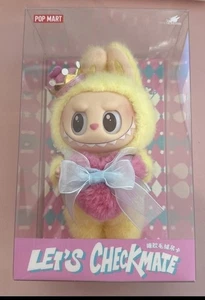 Authentic Popmart THE MONSTERS Let's Checkmate Series-Vinyl Plush Hanging Card  - Picture 1 of 8