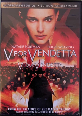 V For Vendetta (DVD, 2006, Canadian, Widescreen Edition) - Image 1 of 3